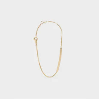 Bracelet droit CELINE Sentimental en or jaune et diamants