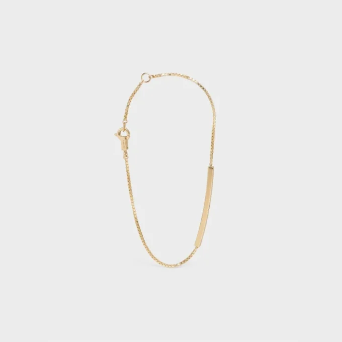 Bracelet droit CELINE Sentimental en or jaune et diamants Bracelet droit CELINE Sentimental en or jaune et diamants