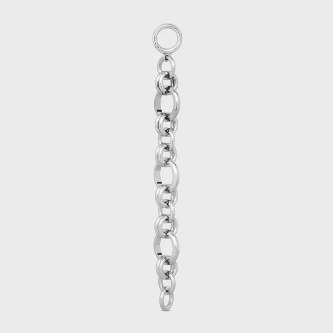 Bracelet Heritage Chunky en laiton avec finition rhodiée Bracelet Heritage Chunky en laiton avec finition rhodiée