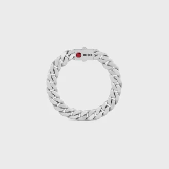 Bracelet Les Poincons CELINE en argent sterling et grenat