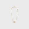 Bracelet Maillon Triomphe en or jaune et diamants Bracelet Maillon Triomphe en or jaune et diamants