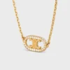 Bracelet Maillon Triomphe en or jaune et diamants Bracelet Maillon Triomphe en or jaune et diamants
