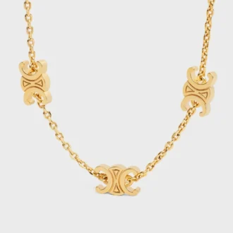 Bracelet Triomphe Mini Triomphe en laiton avec finition dorée Bracelet Triomphe Mini Triomphe en laiton avec finition dorée
