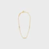 Bracelet triple de la ligne CELINE en or jaune et diamants Bracelet triple de la ligne CELINE en or jaune et diamants