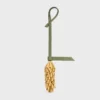 Breloque « Wheat » en cuir d&rsquo;agneau lisse