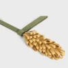 Breloque « Wheat » en cuir d&rsquo;agneau lisse