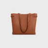 Cabas AnaïS Cuir Triomphe de taille moyenne en cuir de veau grainé Cabas AnaïS Cuir Triomphe de taille moyenne en cuir de veau grainé