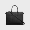 Cabas Malaquais moyen en cuir de veau souple
