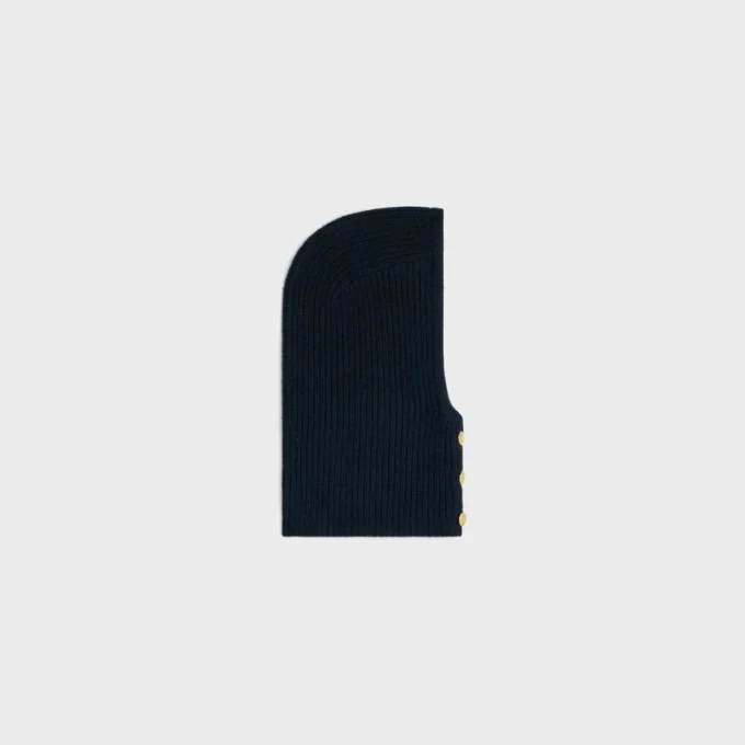 Cagoule en cachemire sans coutures