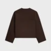 Cardigan en cachemire double face