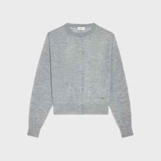 Cardigan en cachemire fin