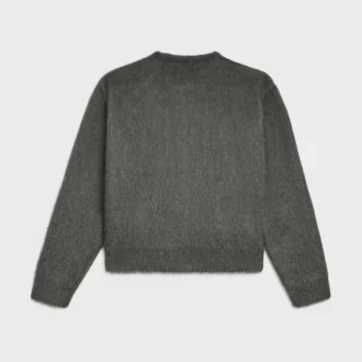 Cardigan en mohair brossé