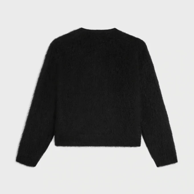Cardigan en mohair brossé Cardigan en mohair brossé