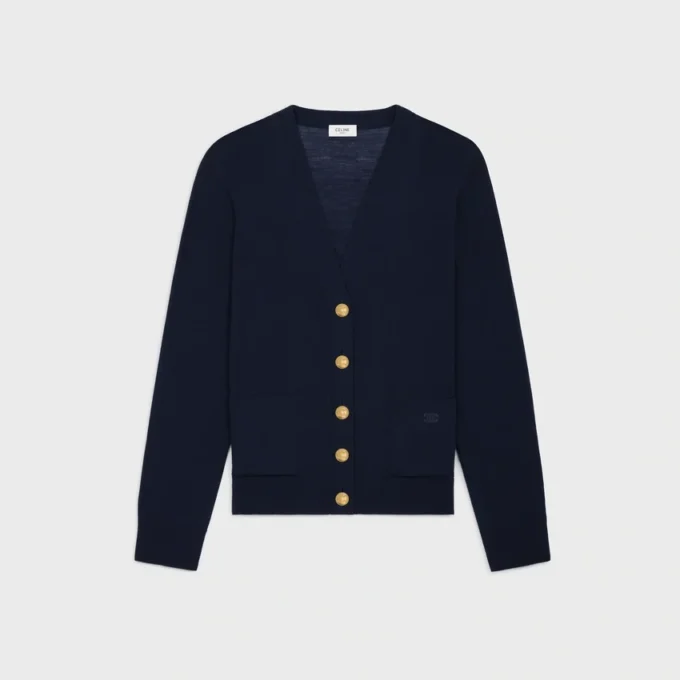 Cardigan Triomphe en laine fine Cardigan Triomphe en laine fine
