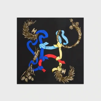 Carré en twill de soie
