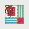Carré en twill de soie