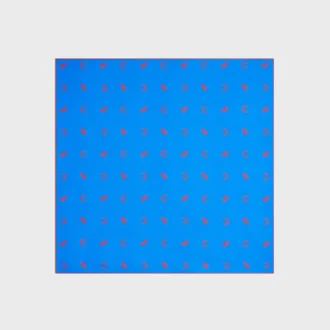 Carré en twill de soie