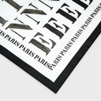Carré en twill de soie