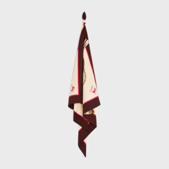 Carré en twill de soie