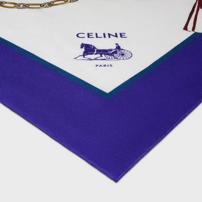 Carré en twill de soie Carré en twill de soie
