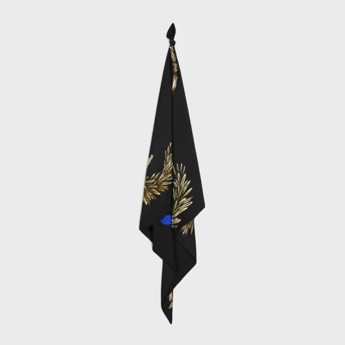 Carré en twill de soie