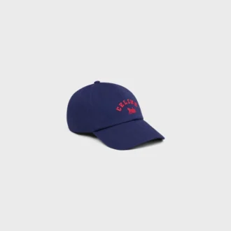 Casquette CELINE Richelieu en sergé de coton
