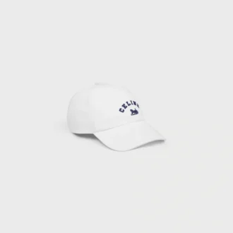 Casquette CELINE Richelieu en sergé de coton