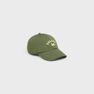 Casquette CELINE Richelieu en sergé de coton