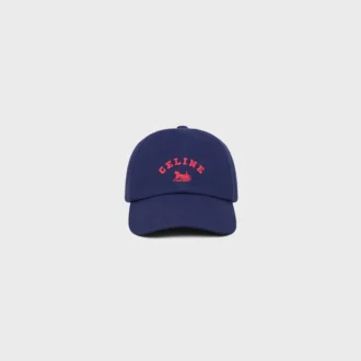 Casquette CELINE Richelieu en sergé de coton