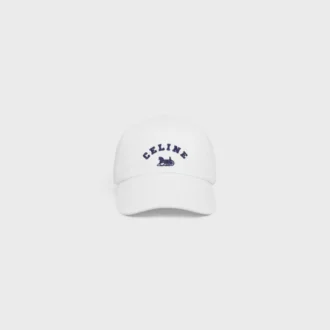 Casquette CELINE Richelieu en sergé de coton
