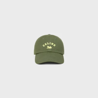 Casquette CELINE Richelieu en sergé de coton