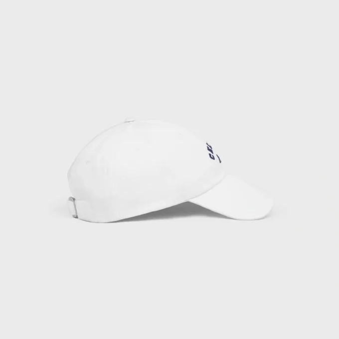 Casquette CELINE Richelieu en sergé de coton