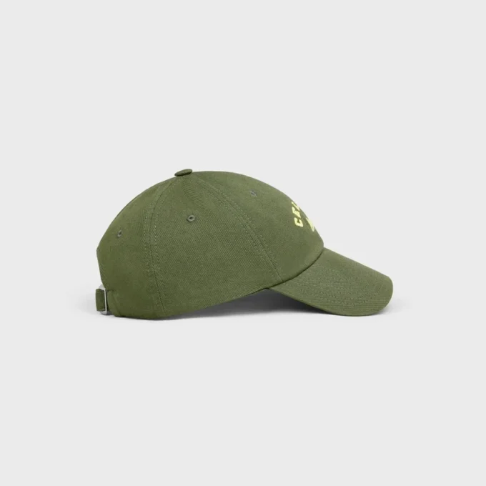 Casquette CELINE Richelieu en sergé de coton