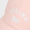 Casquette CELINE Richelieu en sergé de coton