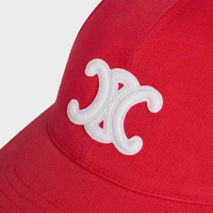 Casquette de baseball Triomphe en gabardine de coton