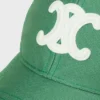 Casquette de baseball Triomphe en gabardine de coton délavée Casquette de baseball Triomphe en gabardine de coton délavée