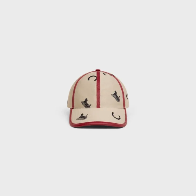 Casquette Racine en coton jacquard