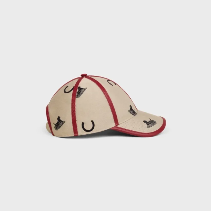 Casquette Racine en coton jacquard