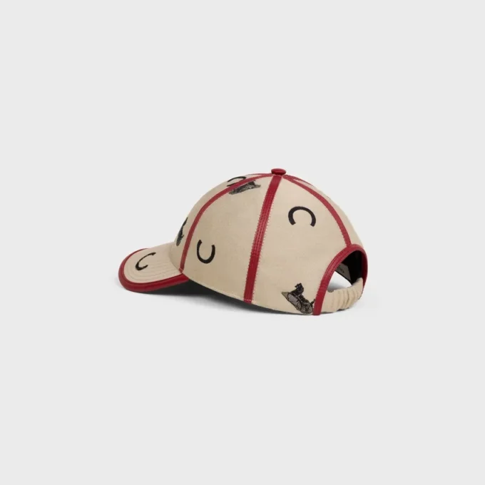 Casquette Racine en coton jacquard