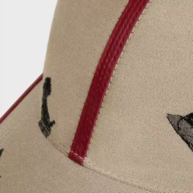 Casquette Racine en coton jacquard