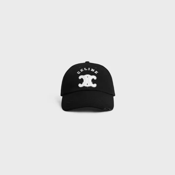 Casquette Vivienne en gabardine claire Casquette Vivienne en gabardine claire