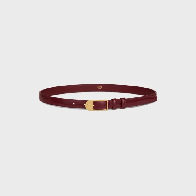 Ceinture Bc-25 18 mm en cuir Taurillon Ceinture Bc-25 18 mm en cuir Taurillon