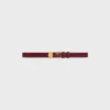 Ceinture Bc-25 18 mm en cuir Taurillon Ceinture Bc-25 18 mm en cuir Taurillon