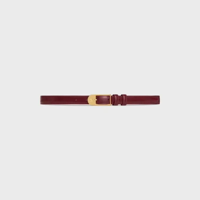 Ceinture Bc-25 18 mm en cuir Taurillon Ceinture Bc-25 18 mm en cuir Taurillon