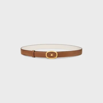 Ceinture réversible CELINE Alix moyenne 25 mm en Taurillon