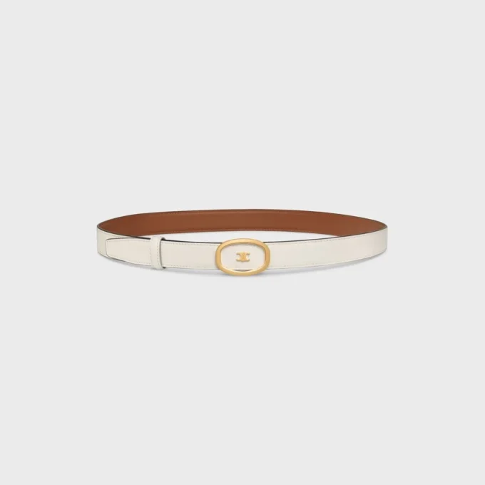 Ceinture réversible CELINE Alix moyenne 25 mm en Taurillon Ceinture réversible CELINE Alix moyenne 25 mm en Taurillon