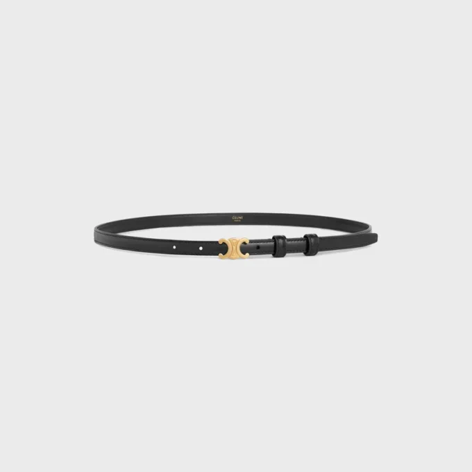 Ceinture Triomphe 13 mm en cuir Taurillon Ceinture Triomphe 13 mm en cuir Taurillon