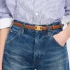 Ceinture Triomphe 18 mm en cuir de veau naturel Ceinture Triomphe 18 mm en cuir de veau naturel