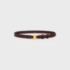 Ceinture Triomphe 18 mm en cuir Taurillon Ceinture Triomphe 18 mm en cuir Taurillon