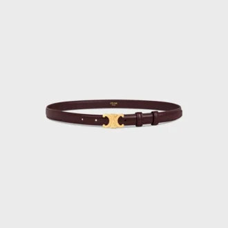 Ceinture Triomphe 18 mm en cuir Taurillon